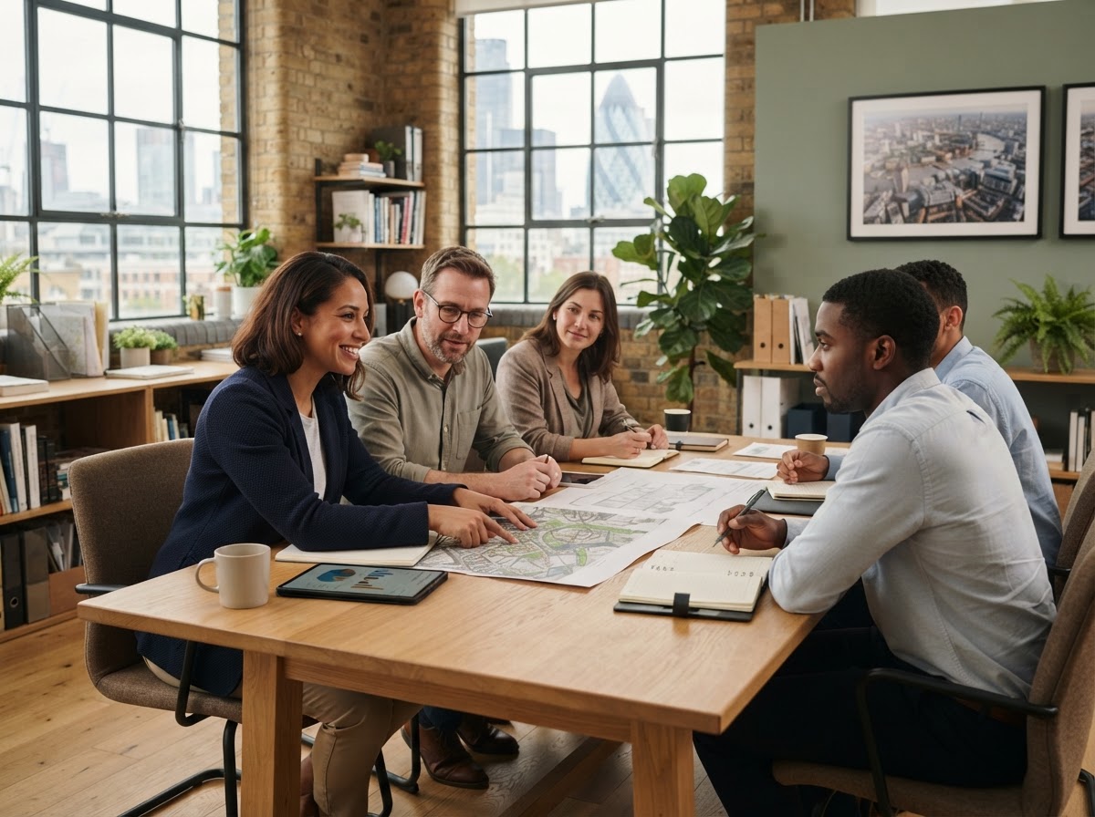 Firme Assetrix team workspace focused on AI-driven financial data analysis